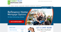 Desktop Screenshot of forresttrust.com